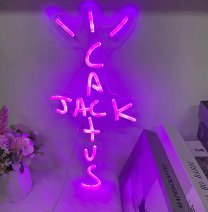 Cactus Jack LED Sign