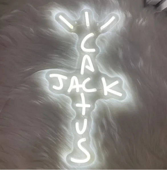 Cactus Jack LED Sign