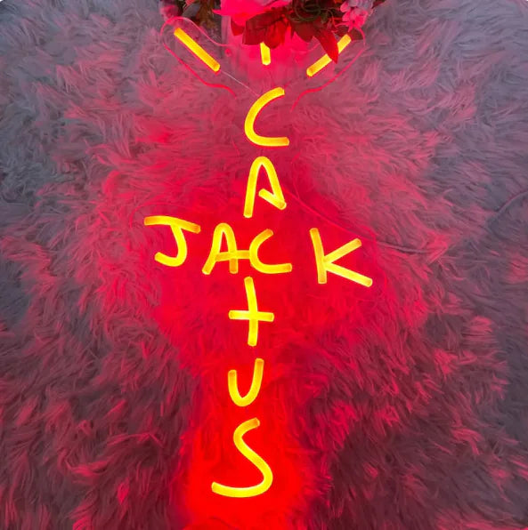 Cactus Jack LED Sign