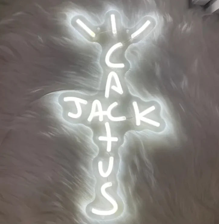 Cactus Jack LED Sign