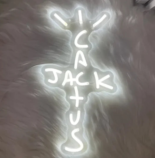 Cactus Jack LED Sign